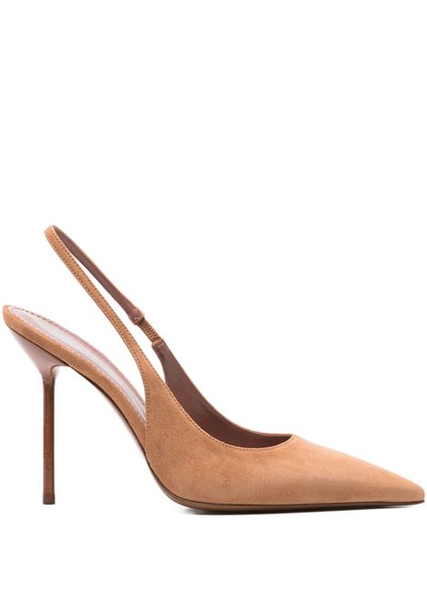 Brown lidia slingback 90 pumps Paris texas - women